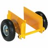 Vestil Yellow Adjustable Panel Dolly 600 lb Capacity Pneumatic Casters PLDL-ADJ-10PN